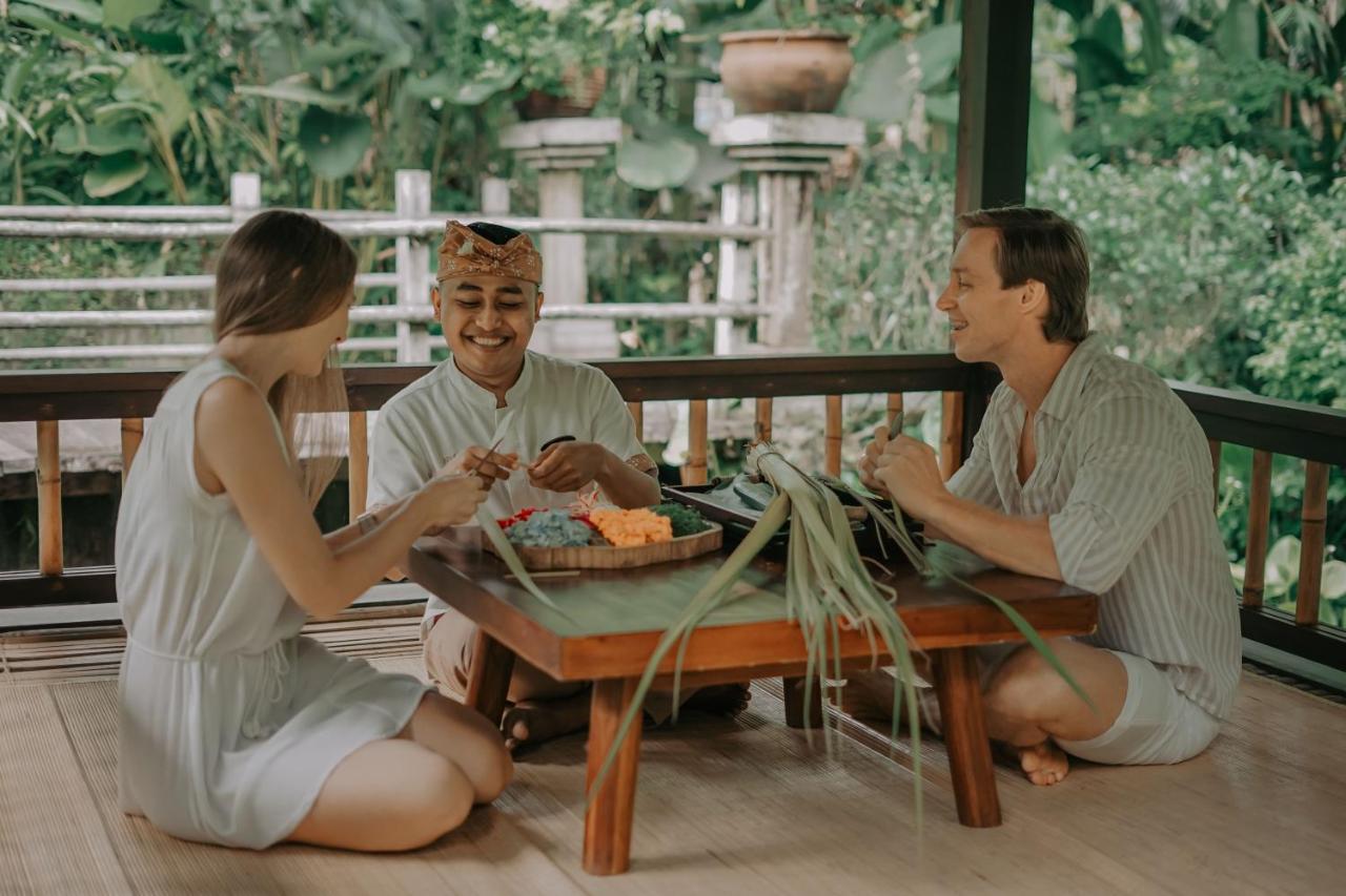Ubud Nyuh Bali Resort & Spa Экстерьер фото Ayurvedic cuisine