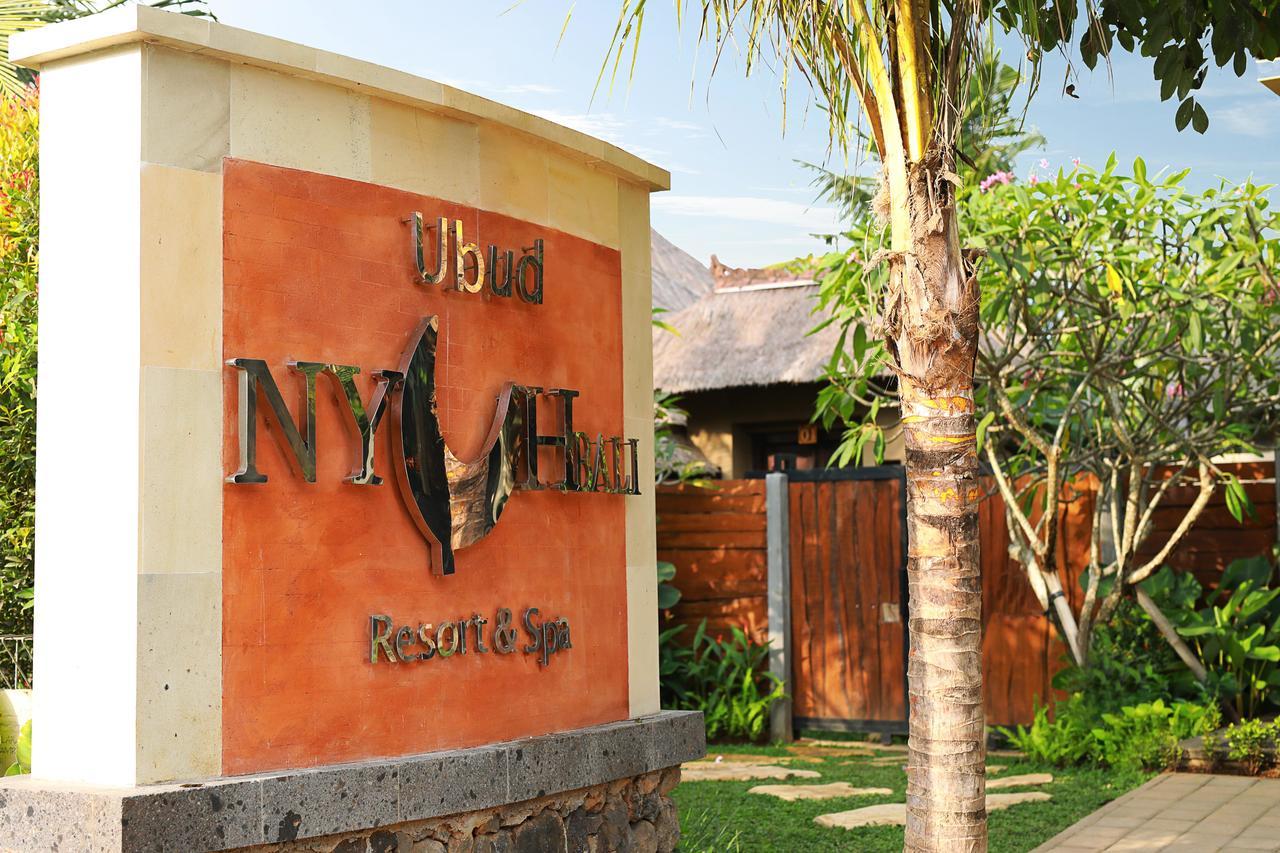 Ubud Nyuh Bali Resort & Spa Экстерьер фото Entrance to Nyuh Gajah Resort
